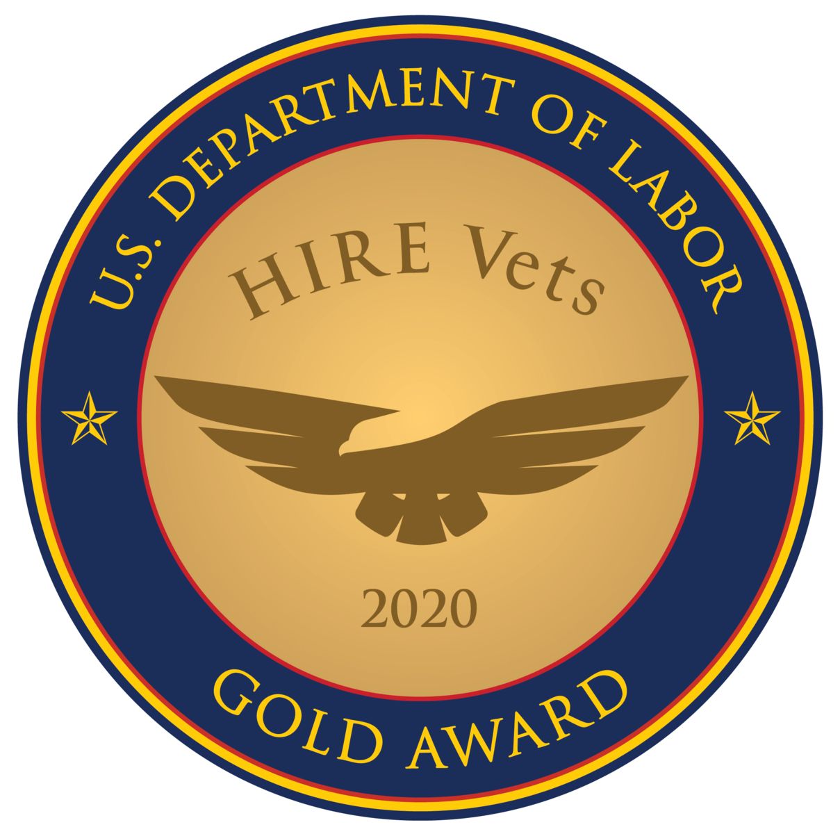2020 HIRE Vets Gold Medallion Award